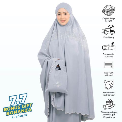 06_Telekung TCO Melor Smoke Gray