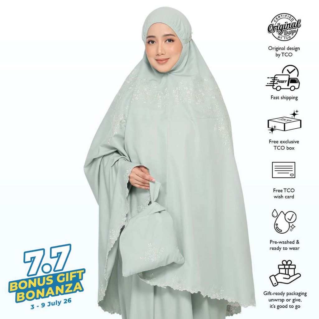04_Telekung TCO Melor Dusty Green