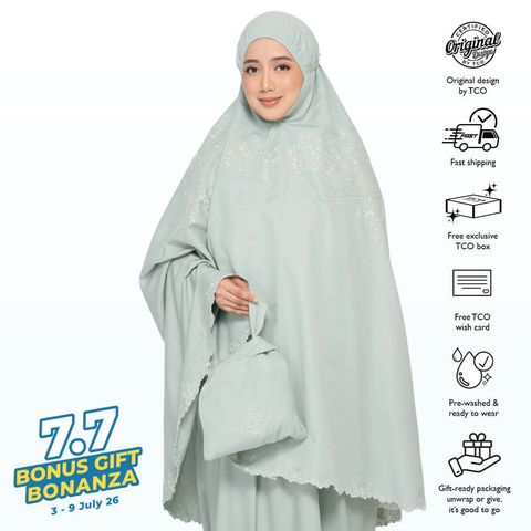 04_Telekung TCO Melor Dusty Green