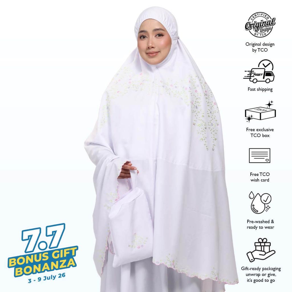 01_Telekung TCO Melor White