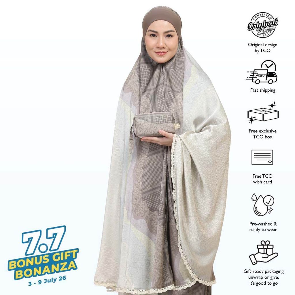 01_Telekung TCO Travel Ezi Linea Limey Green