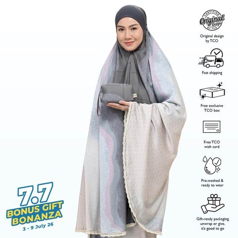 04_Telekung TCO Travel Ezi Linea Blue Gray