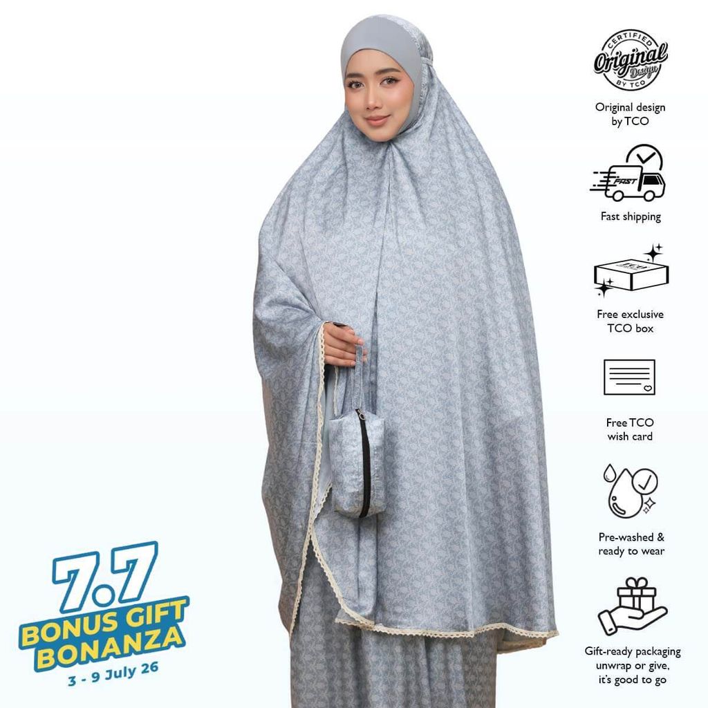 03_Telekung TCO Travel Ezi Damask Blue