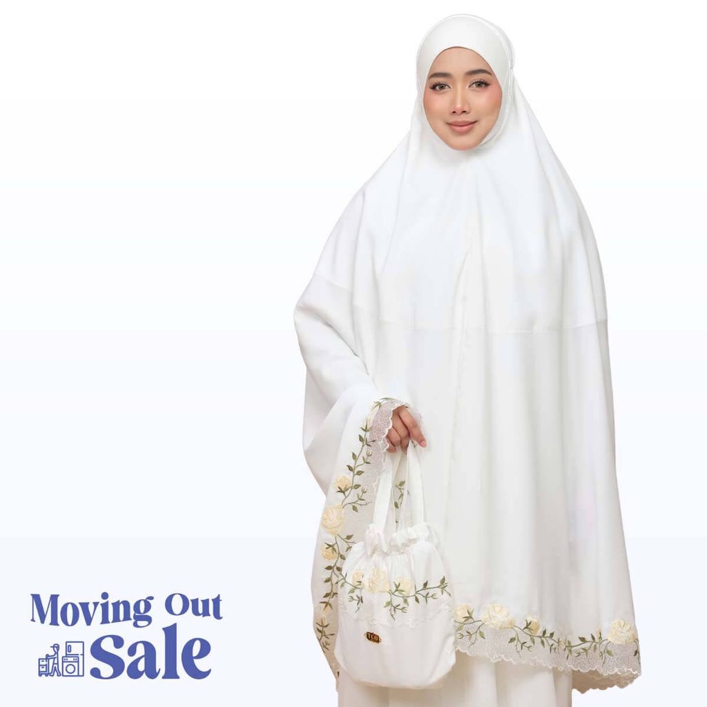 04_Telekung TCO Nuur Rose Off White Cream