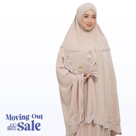 05_Telekung TCO Kameela Luxe Almondy Latte