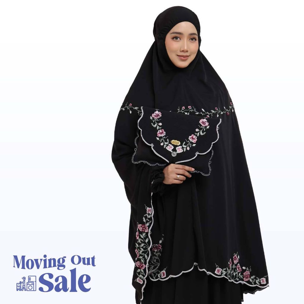05_Telekung TCO Mekar Luxe Jet Black