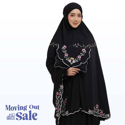 05_Telekung TCO Mekar Luxe Jet Black