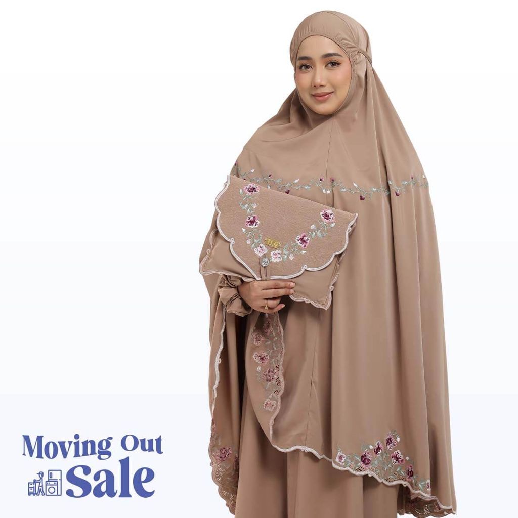 07_Telekung TCO Mekar Luxe Coco Mocha