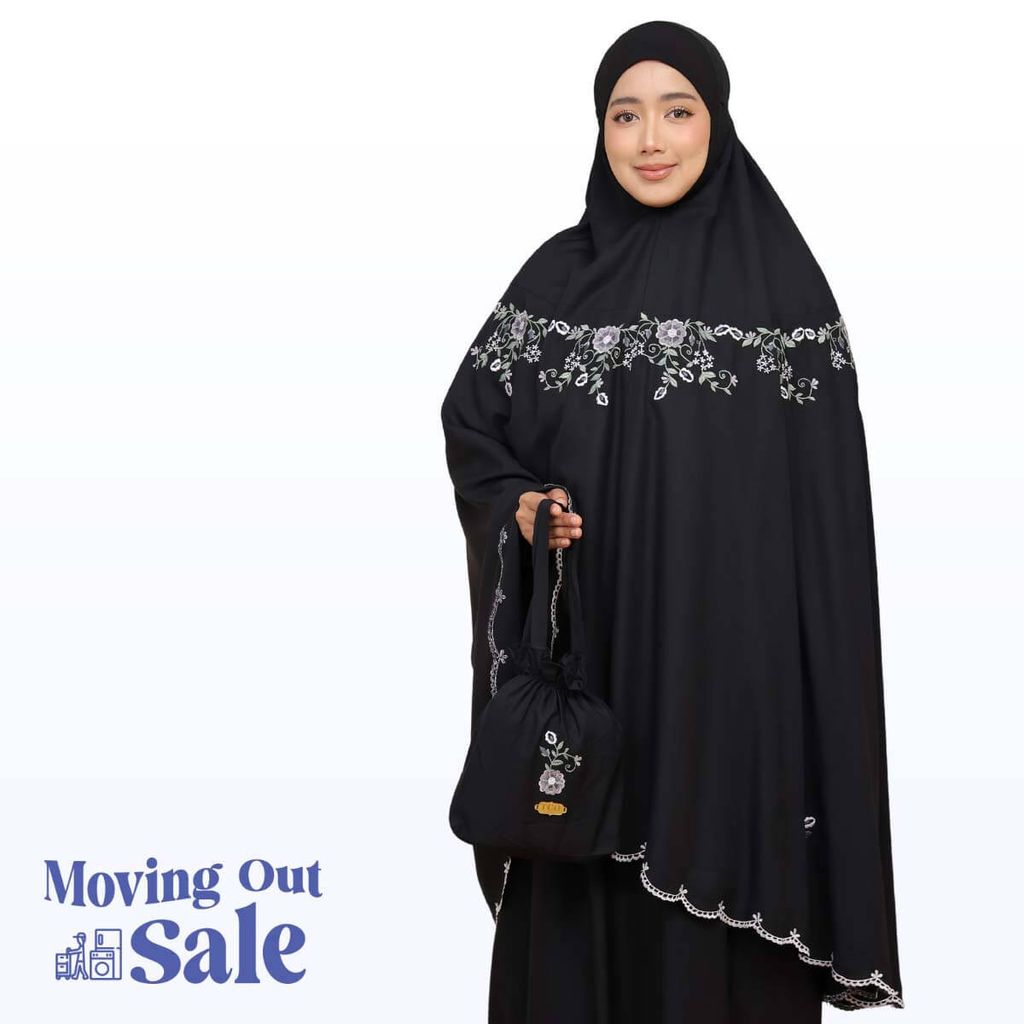 05_Telekung TCO Pearl Ratna Classic Black