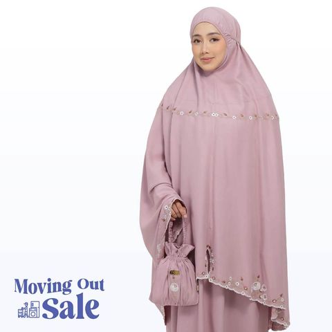 07_Telekung TCO Pearl Yasmine Plum Mauve