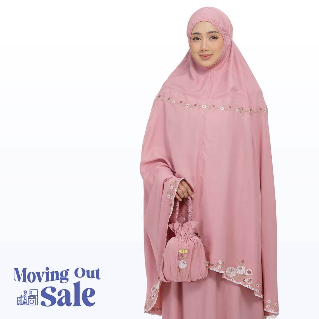 08_Telekung TCO Pearl Yasmine Plum Mauve