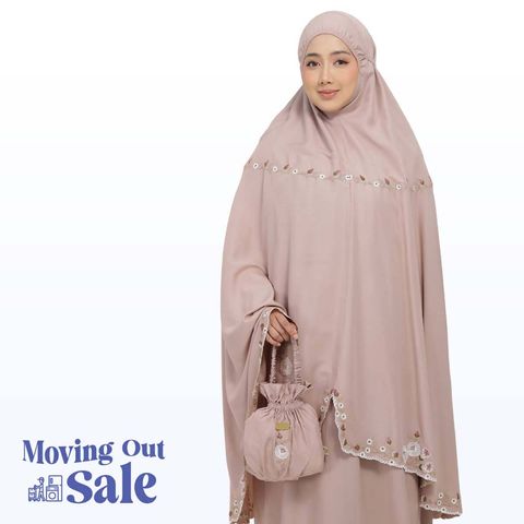 09_Telekung TCO Pearl Yasmine Creamy Mocha