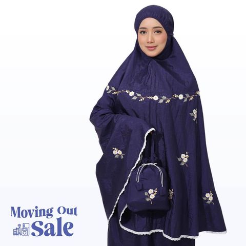 01_Telekung TCO Travel Daizie Navy Blue