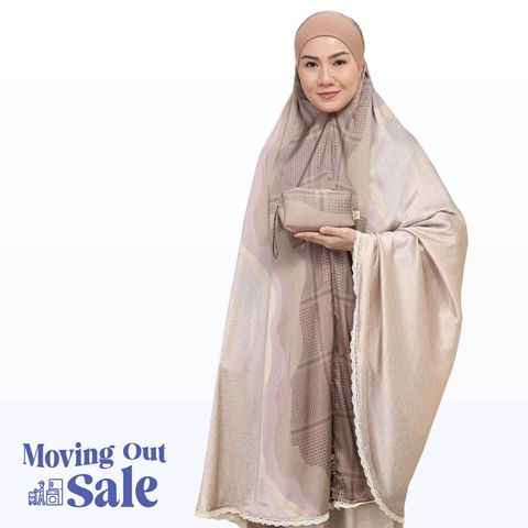 02_Telekung TCO Travel Ezi Linea Sandy Brown