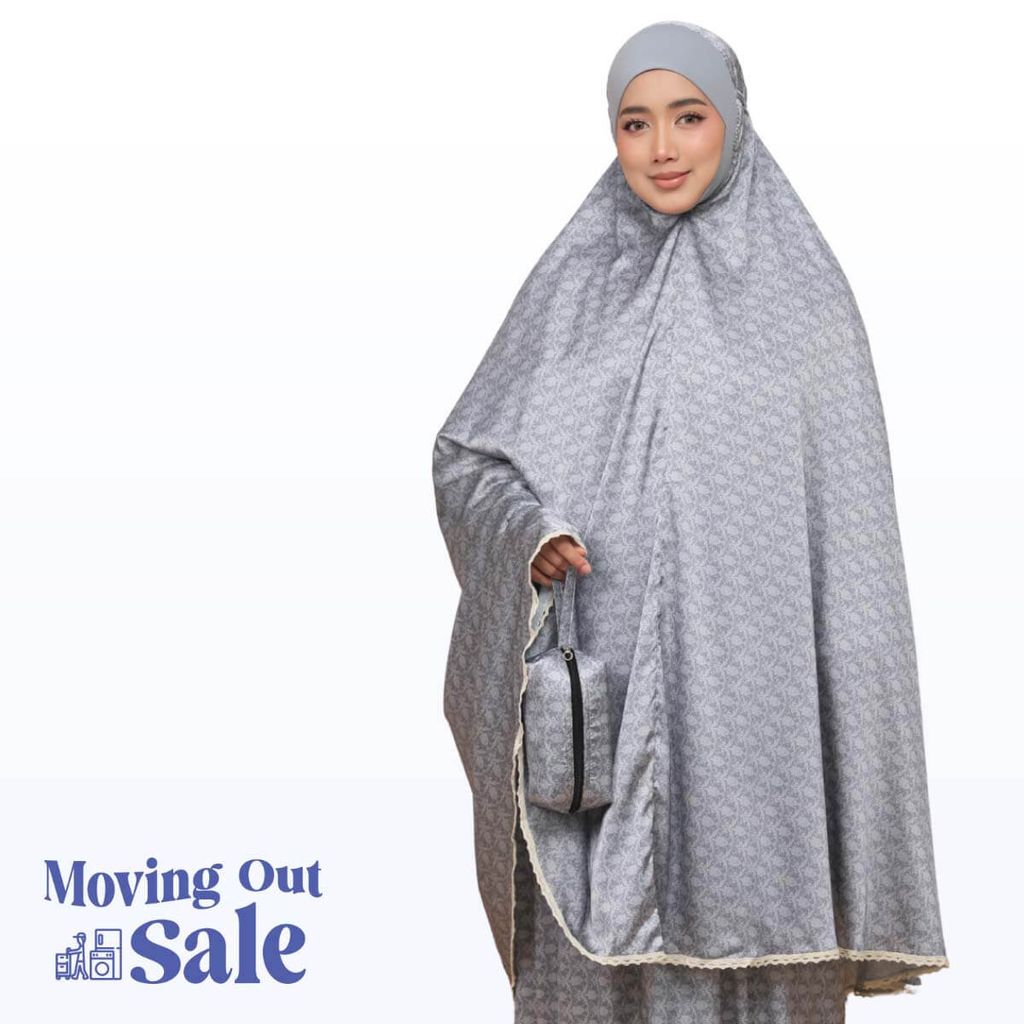 02_Telekung TCO Travel Ezi Damask Gray