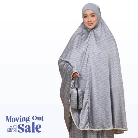 02_Telekung TCO Travel Ezi Damask Gray