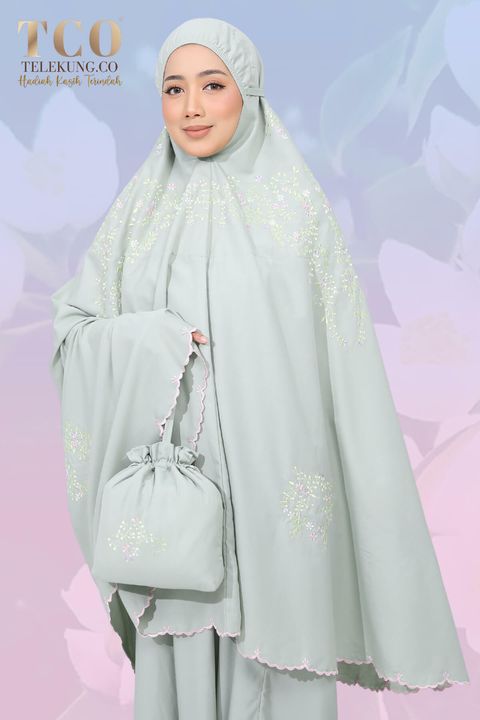 06_Telekung Surihati Dusty Green