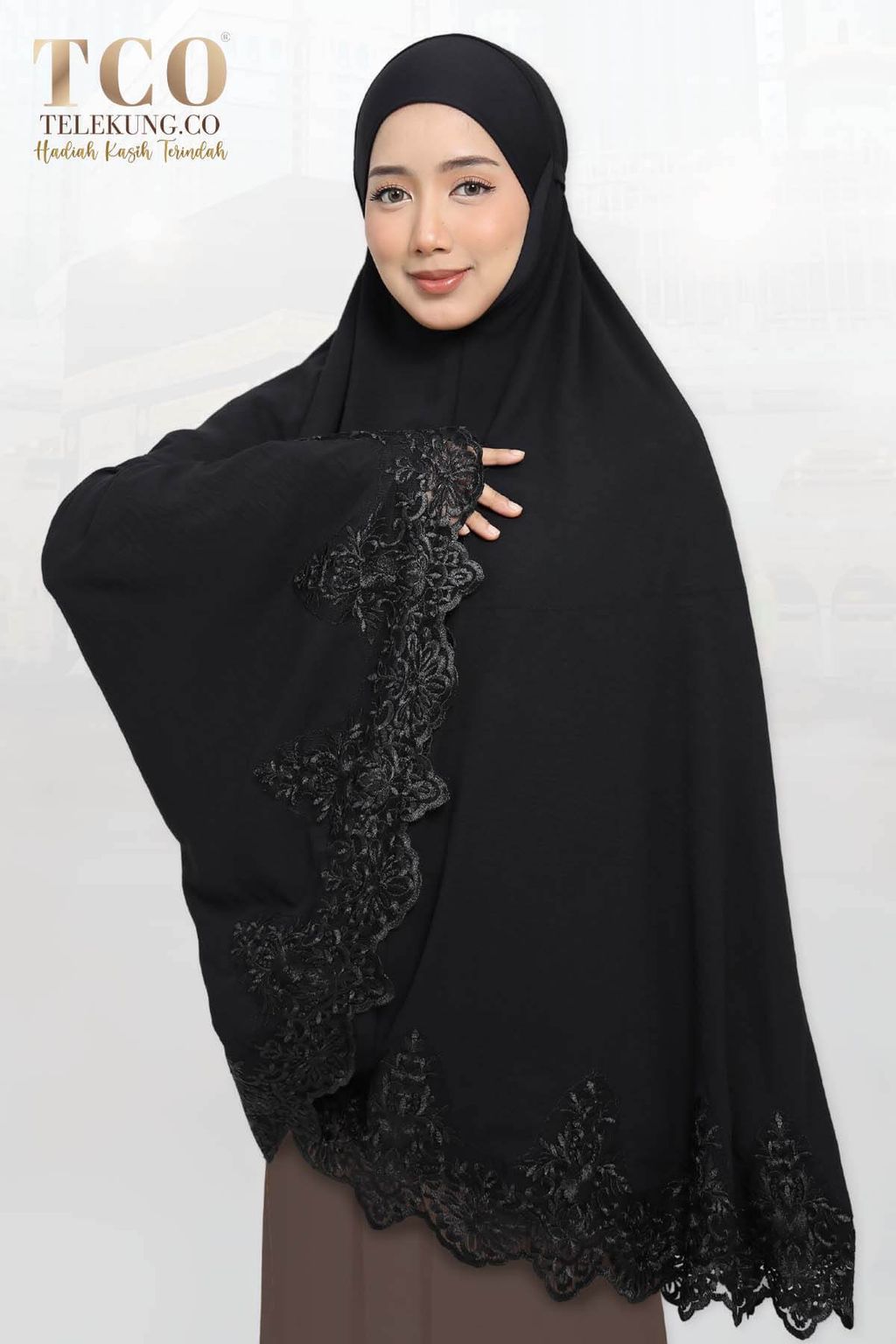 02_Telekung TCO Zeeyara Aswad Black