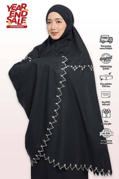 01_Telekung TCO Sweet Bloom Black