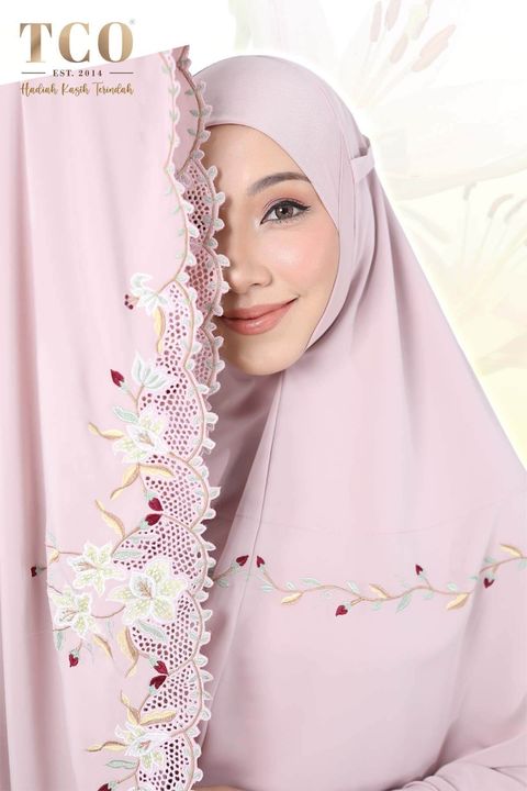 04_Telekung TCO Lily Luxe Dusty Rose