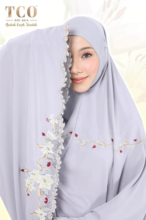 04_Telekung TCO Lily Luxe Gray Lilac