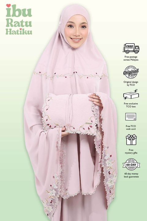 04_Telekung TCO Lily Luxe Dusty Rose