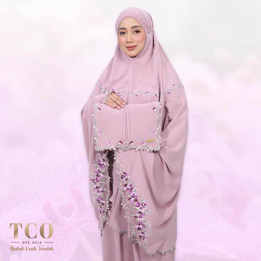 07_Telekung TCO Orked Luxe Dusty Mauve