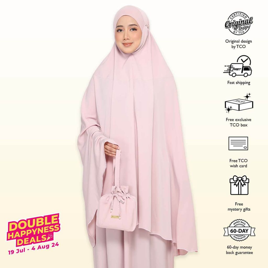 03_Telekung TCO Nirmala Luxe Dusty Rose