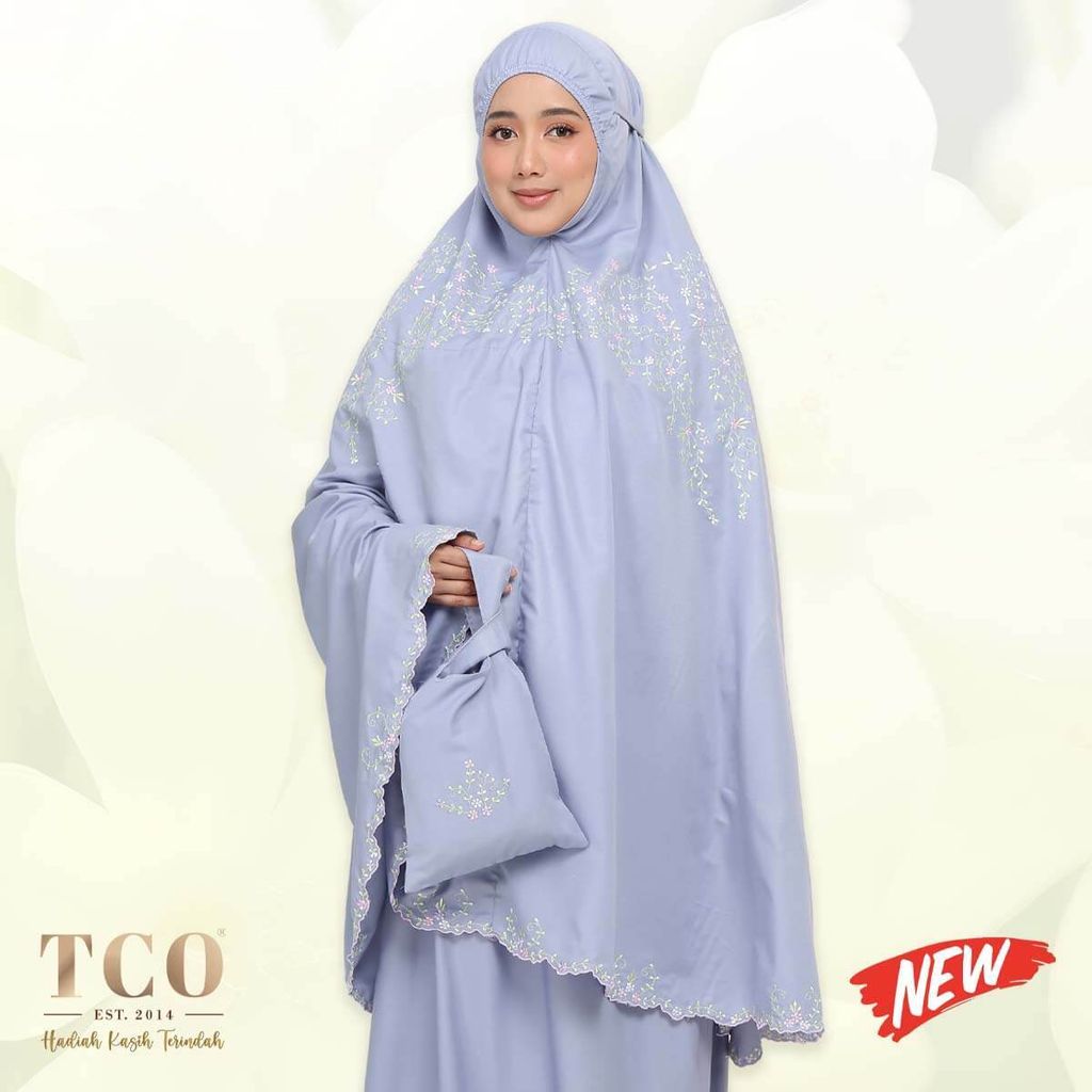 01_Telekung TCO Melor Breezy Bluish New