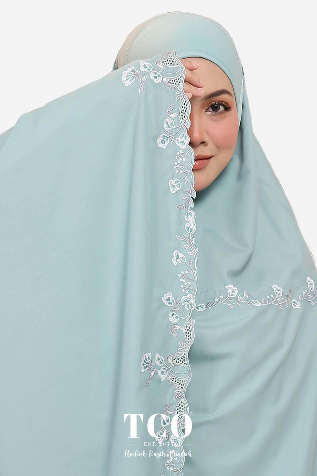 05_Telekung TCO Signature Tulip Frosty Aqua