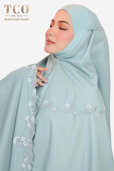 02_Telekung TCO Signature Tulip Frosty Aqua