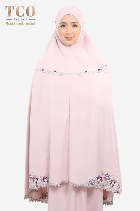 02_Telekung TCO Orked Luxe Dusty Rose