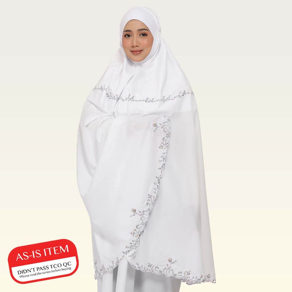 02_Telekung TCO AS-IS Signature Tulip Pearl White