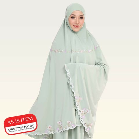 02_Telekung TCO AS-IS Blossom Luxe Smoke Green
