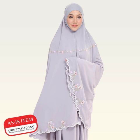 04_Telekung TCO AS-IS Blossom Luxe Gray Lilac