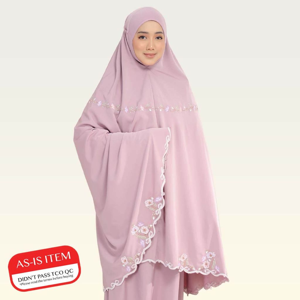 07_Telekung TCO AS-IS Blossom Luxe Dusty Mauve