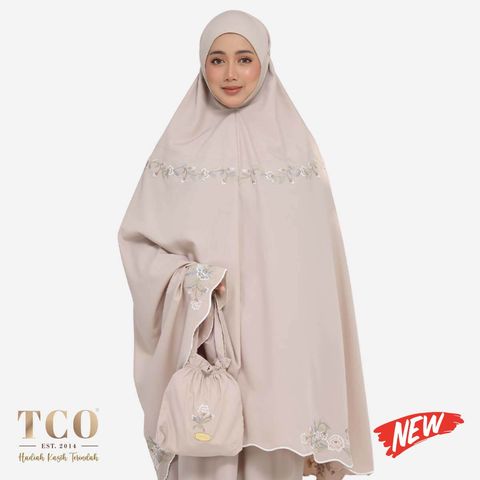 01_Telekung TCO Signature Camellia Vanilla Latte New