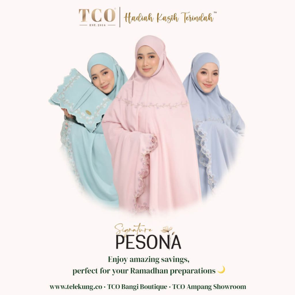 Telekung Signature Pesona by TCO - IG Post