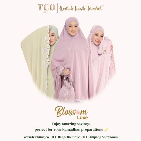 Telekung Blossom Luxe by TCO - IG Post