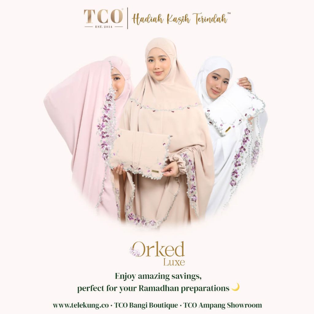 Telekung Orked Luxe by TCO - IG Post