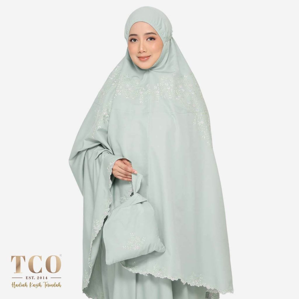 01_Telekung TCO Melor Dusty Green