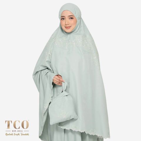 01_Telekung TCO Melor Dusty Green