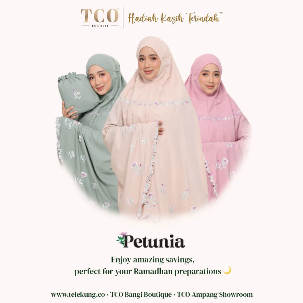 Telekung Petunia by TCO - IG Post