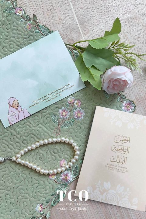 04_Telekung TCO Lindura Mini Sajaddah Smoke Green