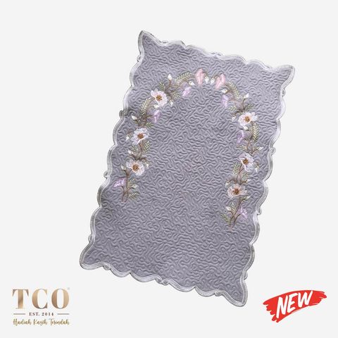 01_TCO Blossom Mini Sajaddah Gray Lilac New