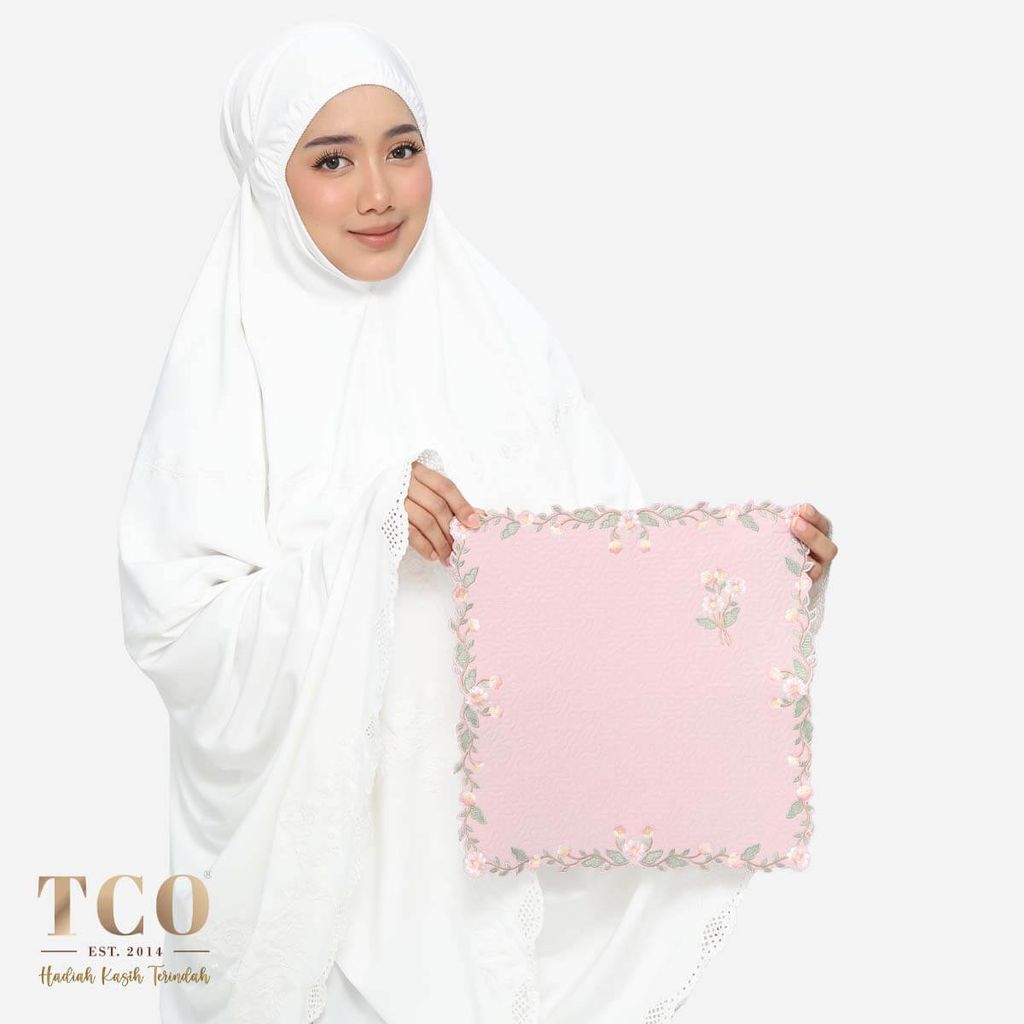 01_Telekung TCO Lindura Mini Sajaddah Dusty Rose