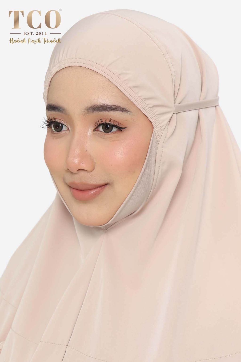 04_Telekung TCO Windy Luxe Almondy Latte