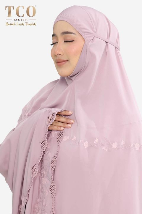 02_Telekung TCO Windy Luxe Dusty Mauve