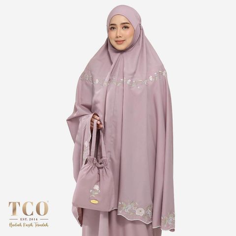 01_Telekung TCO Signature Camellia Mellow Mauve