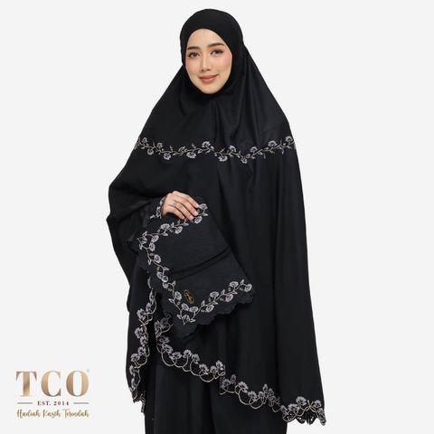 01_Telekung TCO Signature Pesona Midnight Black